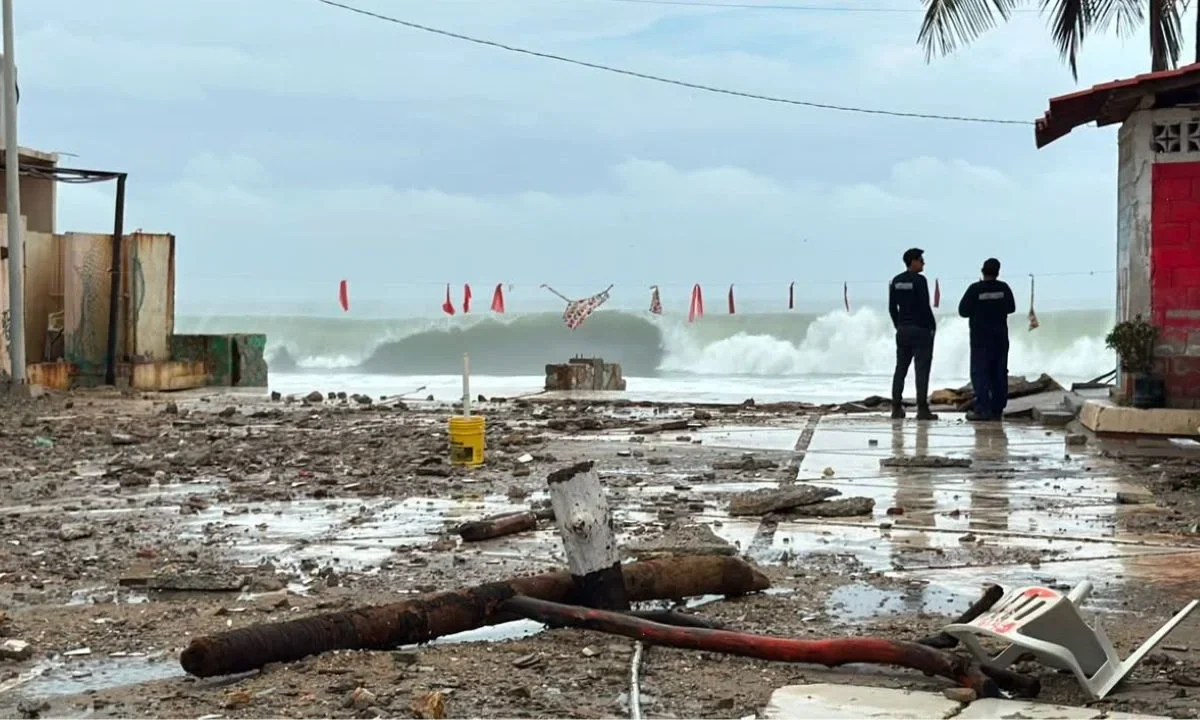Al menos ocho municipios de Guerrero reportaron daños por lluvias ocasionadas por la tormenta tropical Boris, Oaxaca es el estado más dañado.