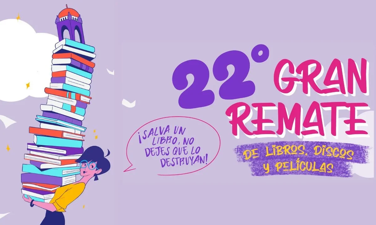 La edición 22 del Gran Remate de Libros permitirá salvar cientos de libros y evitar su destrucción, descubre dónde y cuándo puedes apoyar.