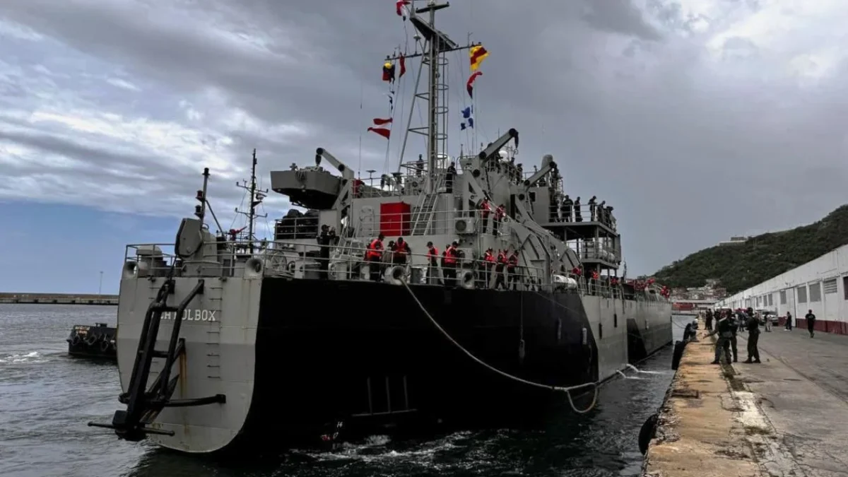 Arriban a Venezuela buques de la Armada de México con ayuda humanitaria