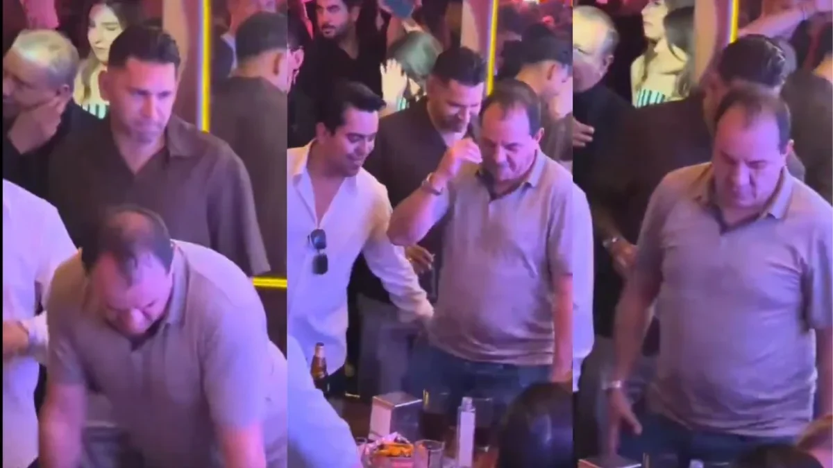 Captan a Cuauhtémoc Blanco 'perreando' en un antro
