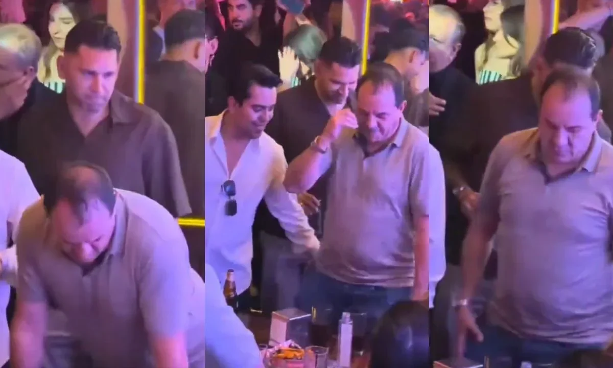 Captan a Cuauhtémoc Blanco 'perreando' en un antro