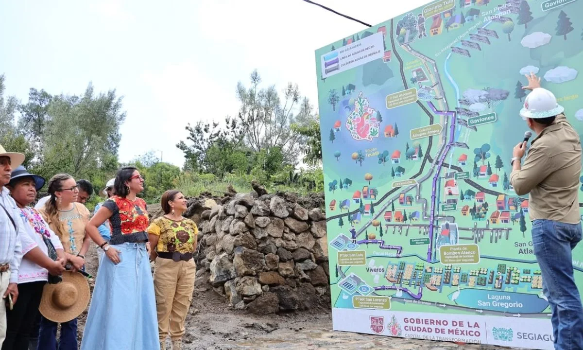 Destina CDMX 372 mpd para plan hídrico en Xochimilco