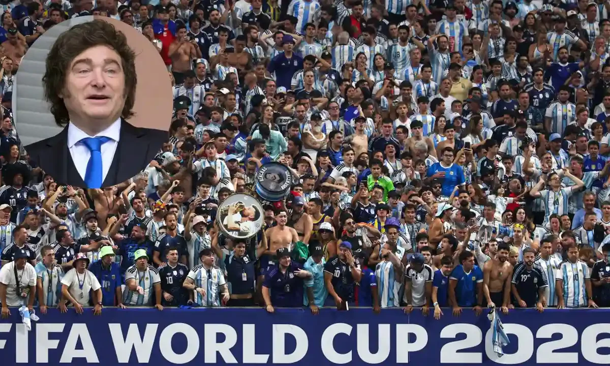Final del Mundial Milei