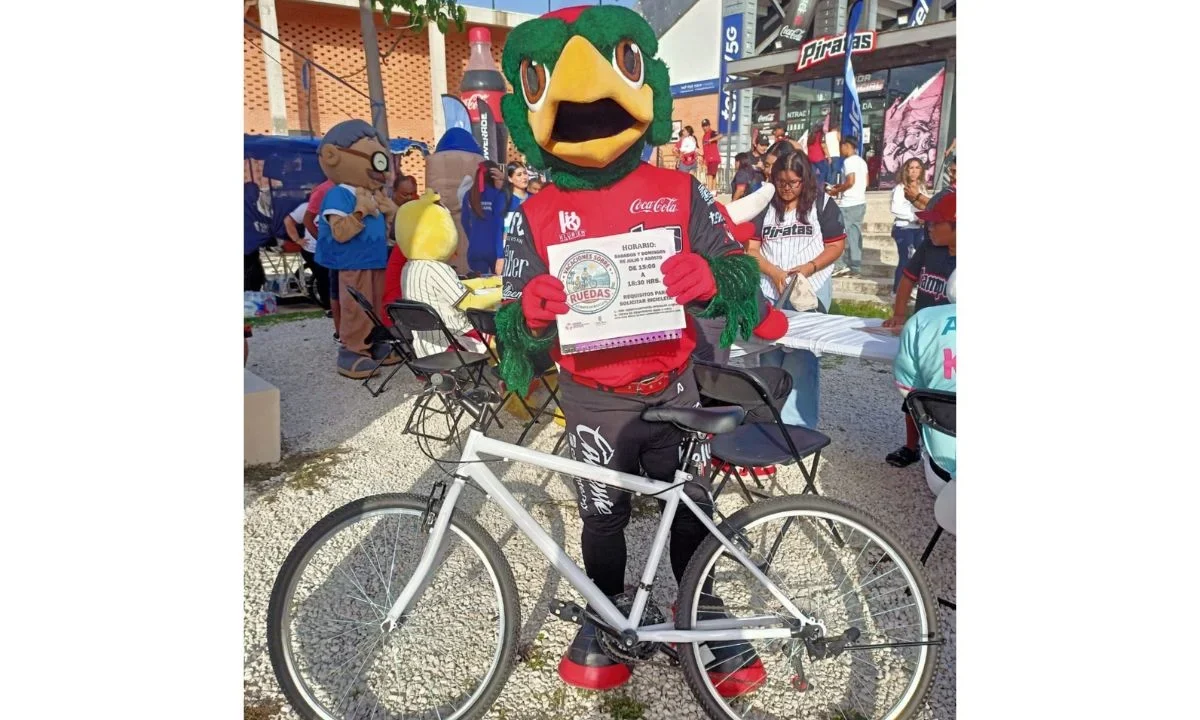 Campeche pone bicicletas disponibles para toda la familia los fines de semana de las vacaciones de verano del 10 de julio al 15 de agosto.