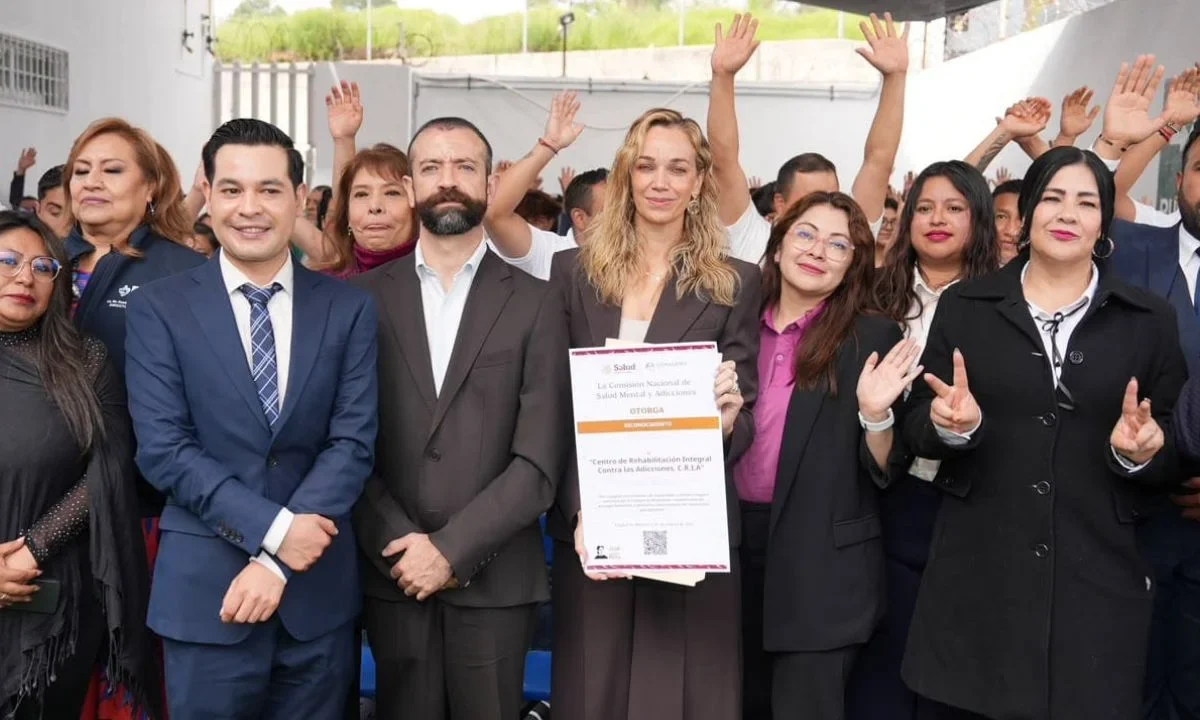 La presidenta municipal de Huixquilucan, Romina Contreras, destacó el reconocimiento que recibió el CRIA y Santa Rita, del DIF.