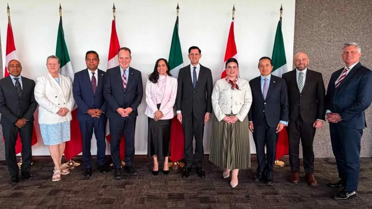 Tras reunión, México y Canadá resaltan avances en comercio y cooperación.