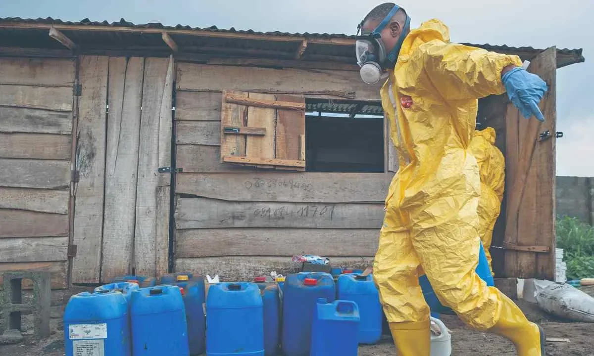 El país de Nigeria, la nueva fábrica de metanfetamina con mano de obra mexicana.