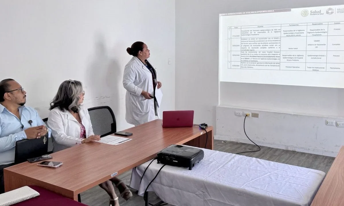 Analizan panorama del dengue, enfermedades diarreicas, infeccionesrespiratorias y tuberculosis en Carmen, Campeche, en beneficio de población.