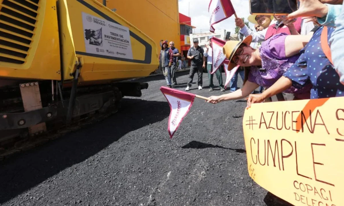 Suman más de 2.1 kilómetros de avenidas rehabilitadas, tras más de dos décadas de abandono, informó Azucena Cisneros.