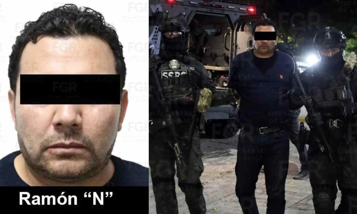 La FGR obtuvo de un juez de control la vinculación a proceso contra Ramón "N", alias el "R1".