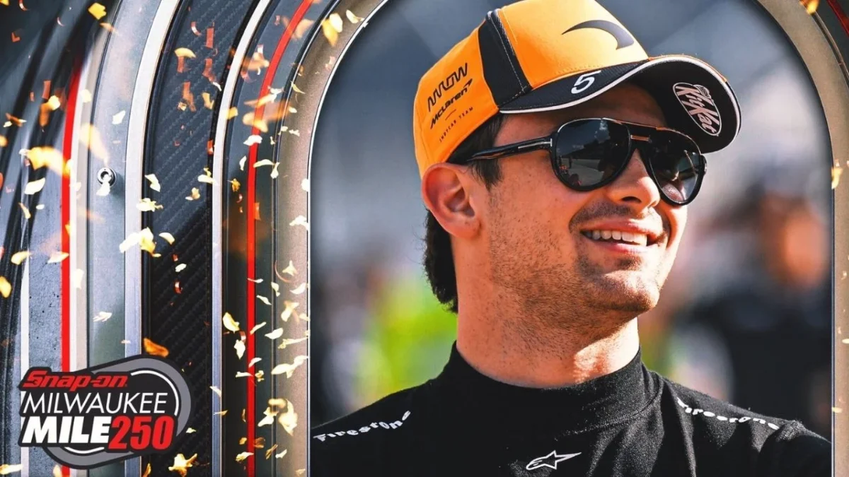 El mexicano Pato O'Ward brindó una de sus mejores actuaciones desde su llegada a IndyCar y conquistar las dos competencias en Milwaukee Mile.