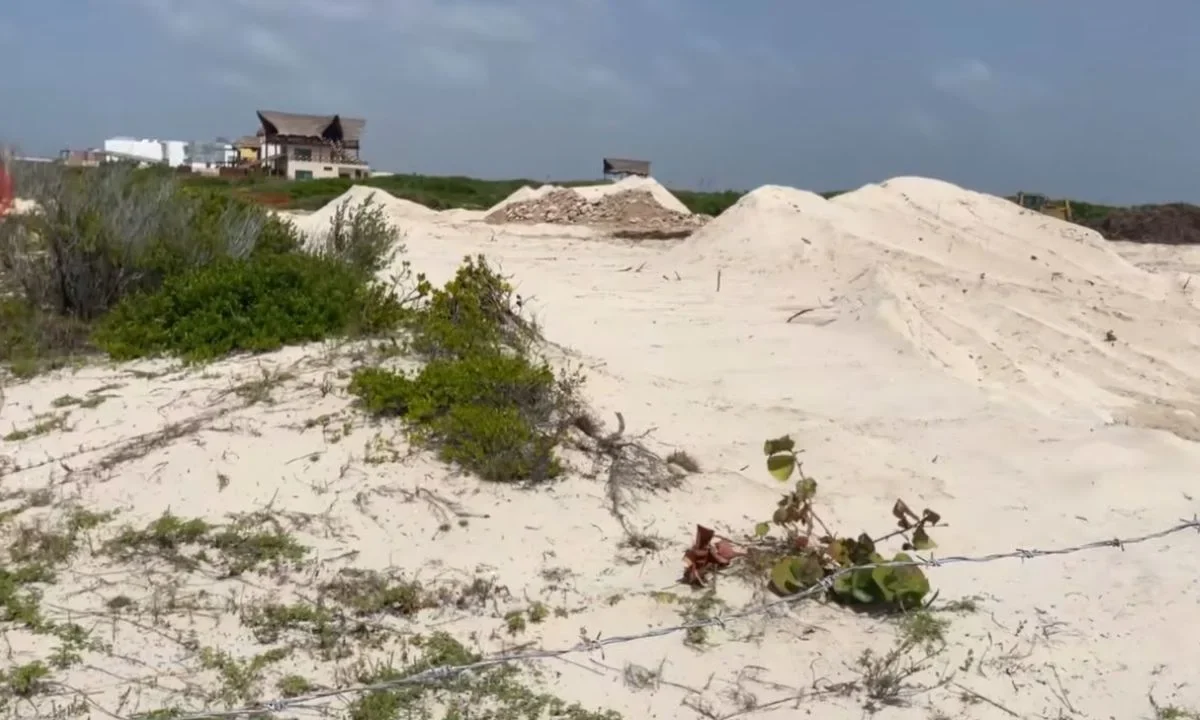 La erosión costera ya avanzaba de manera sostenida en el litoral de Yucatán, antes del conflicto por el desarrollo inmobiliario en las dunas de Chuburná.