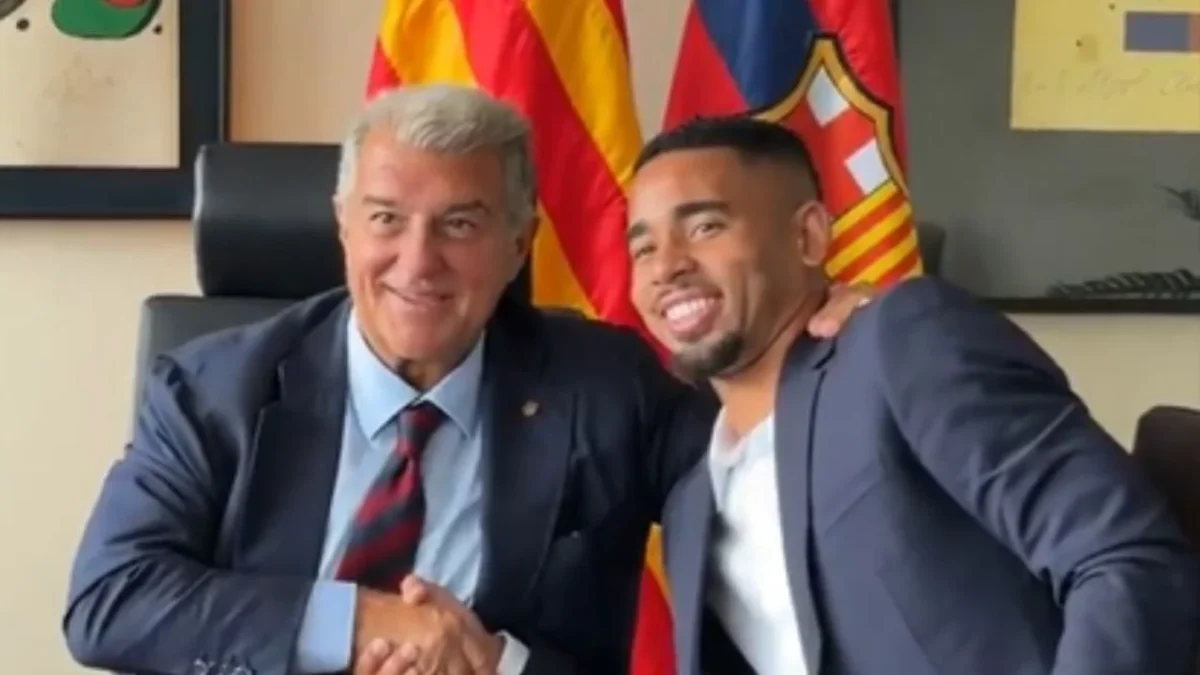Barcelona hace oficial el traspaso de Gabriel Jesús