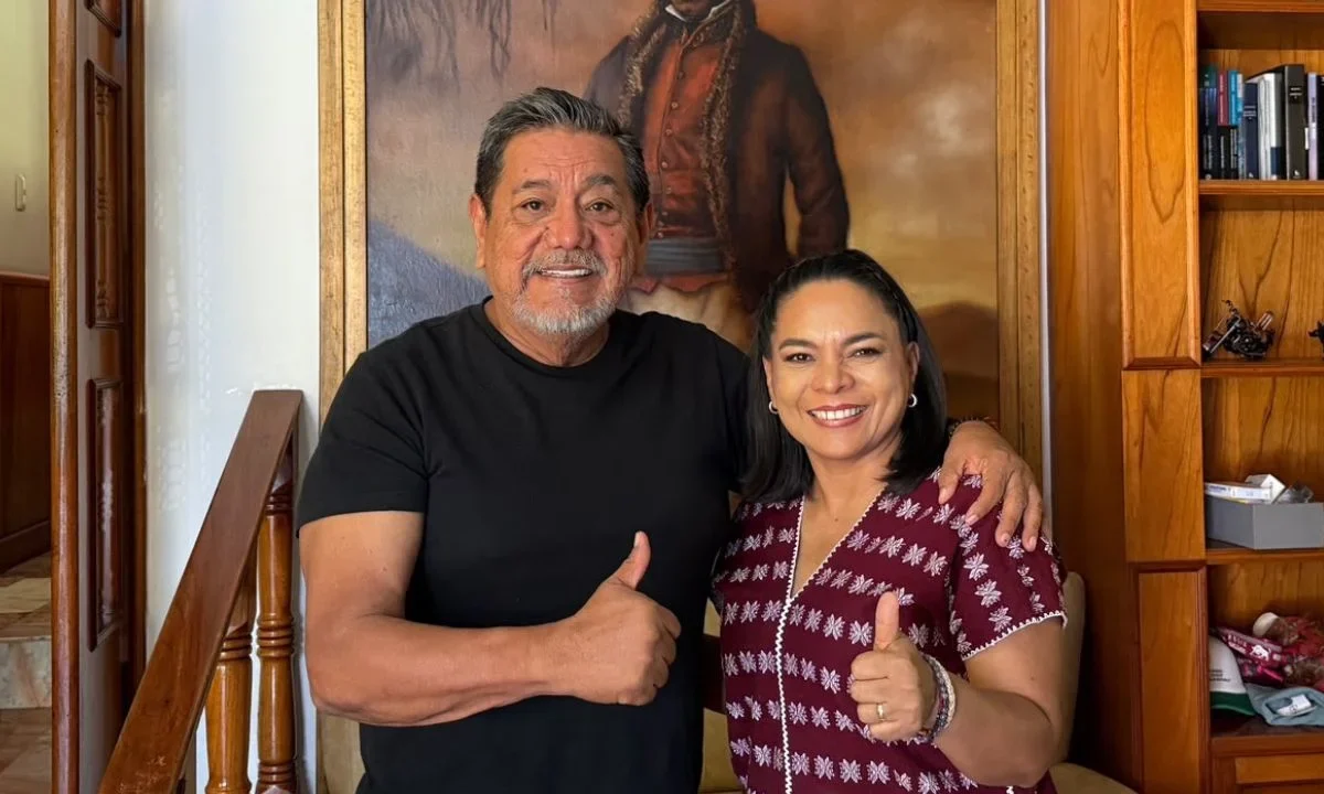 Beatriz Mojica se reúne con Félix Salgado