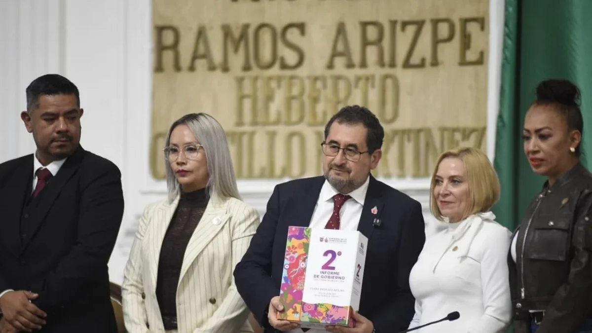 Congreso CDMX recibe Segundo Informe de Gobierno de Brugada