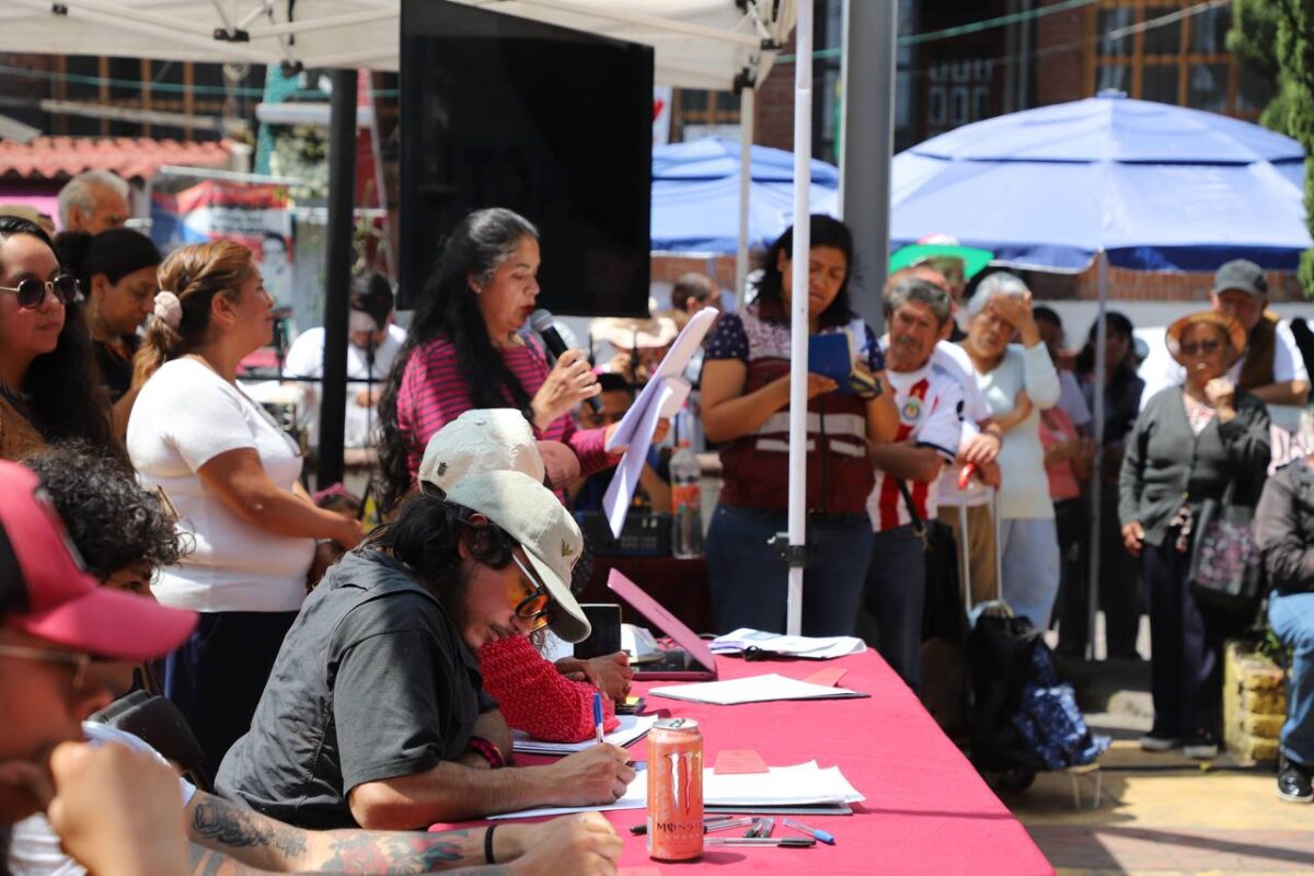 La Asamblea aprobó el proyecto tras un proceso de diálogo y consulta en elque participaron 322 vecinas y vecinos de la Álvaro Obregón.