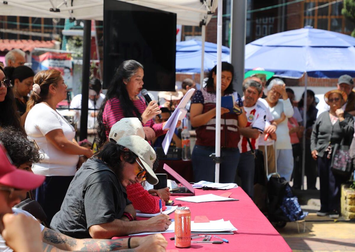 La Asamblea aprobó el proyecto tras un proceso de diálogo y consulta en elque participaron 322 vecinas y vecinos de la Álvaro Obregón.