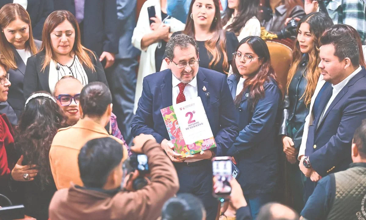 César Cravioto llevó al Congreso de la Ciudad de México el Segundo Informe con los logros en obras, infraestructura y seguridad.